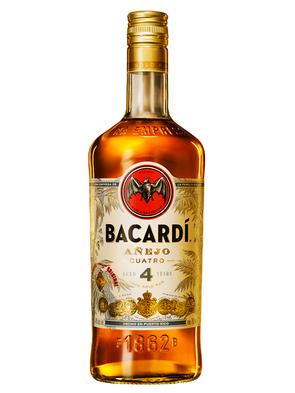 Bacardi Anejo Cuatro 70cl 40%Abv