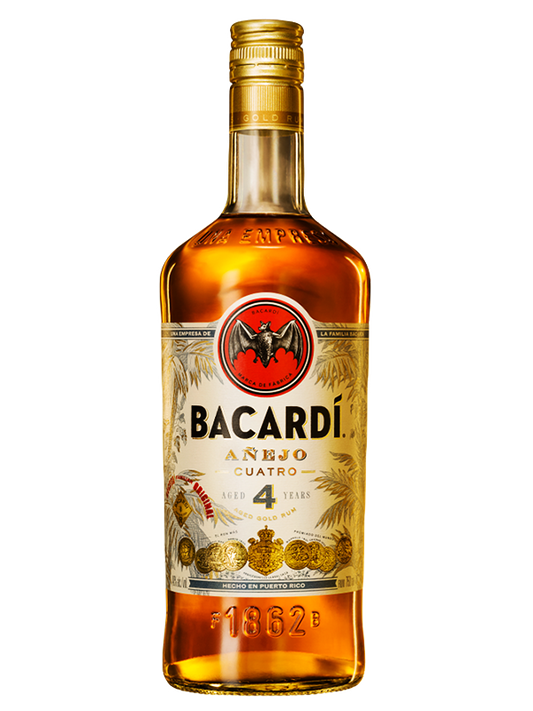 Bacardi Anejo Cuatro 70cl 40%Abv