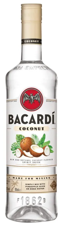 Bacardi Coconut Rum 70cl Abv 32%