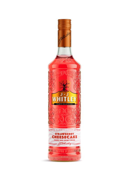 J.J Whitley Strawberry Cheesecake Flavoured Vodka 70cl 20% Abv