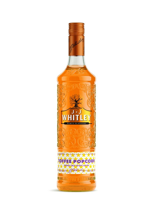 J.J Whitley Toffee Popcorn Flavoured Vodka 70cl 20% Abv