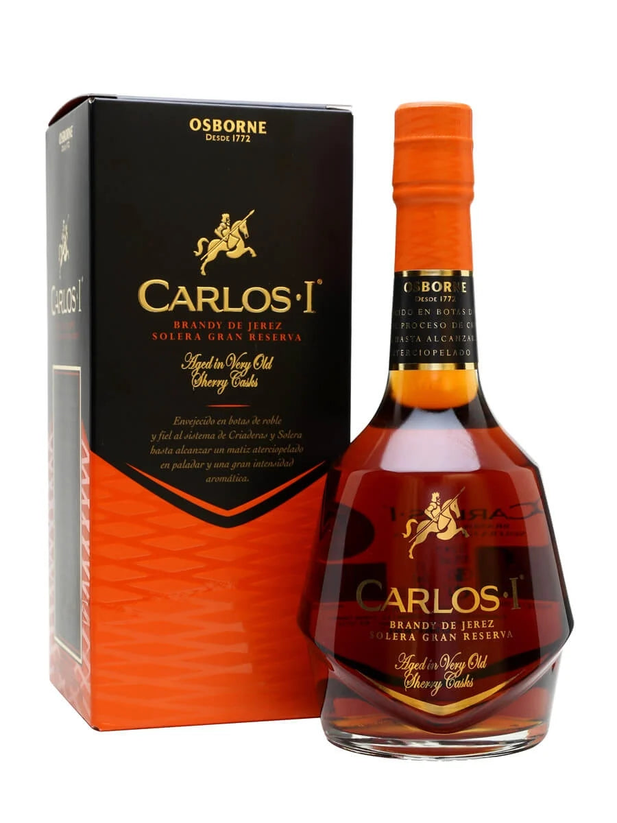 Carlos I Solera Gran Reserva Brandy De Jerez Giftbox 70cl