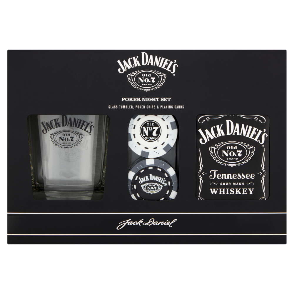 The Jack Daniels Poker Night Set