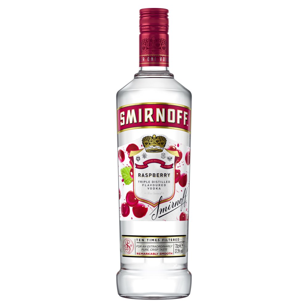 Smirnoff Raspberry Vodka 70cl