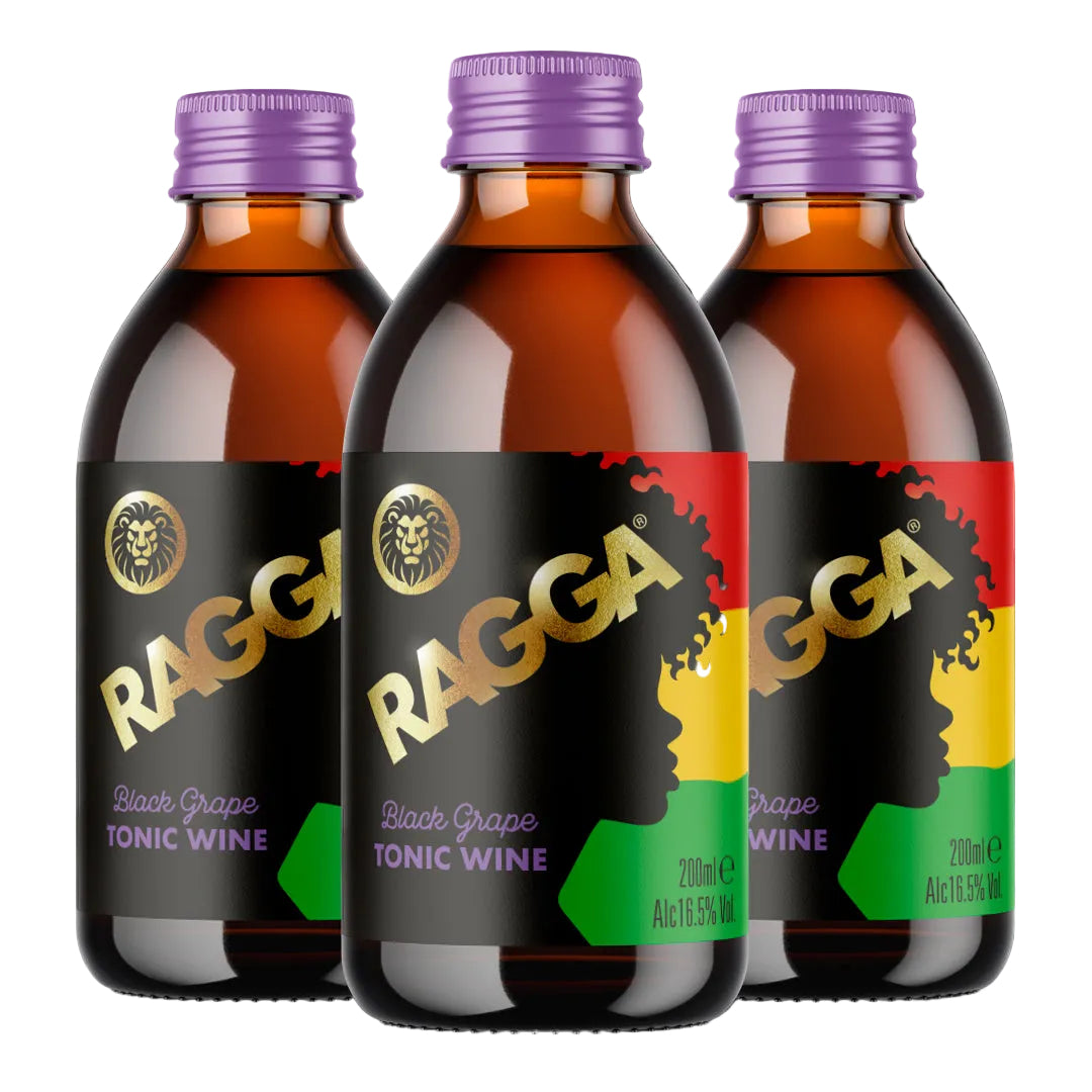 Ragga Tonic Black Grape 3 x 200ml 16.5%