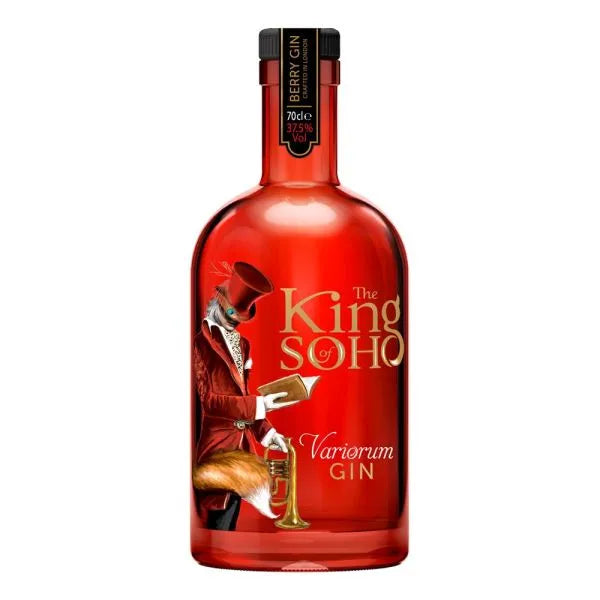 King Of Soho Gin Variorum Pink Berry Gin 70cl