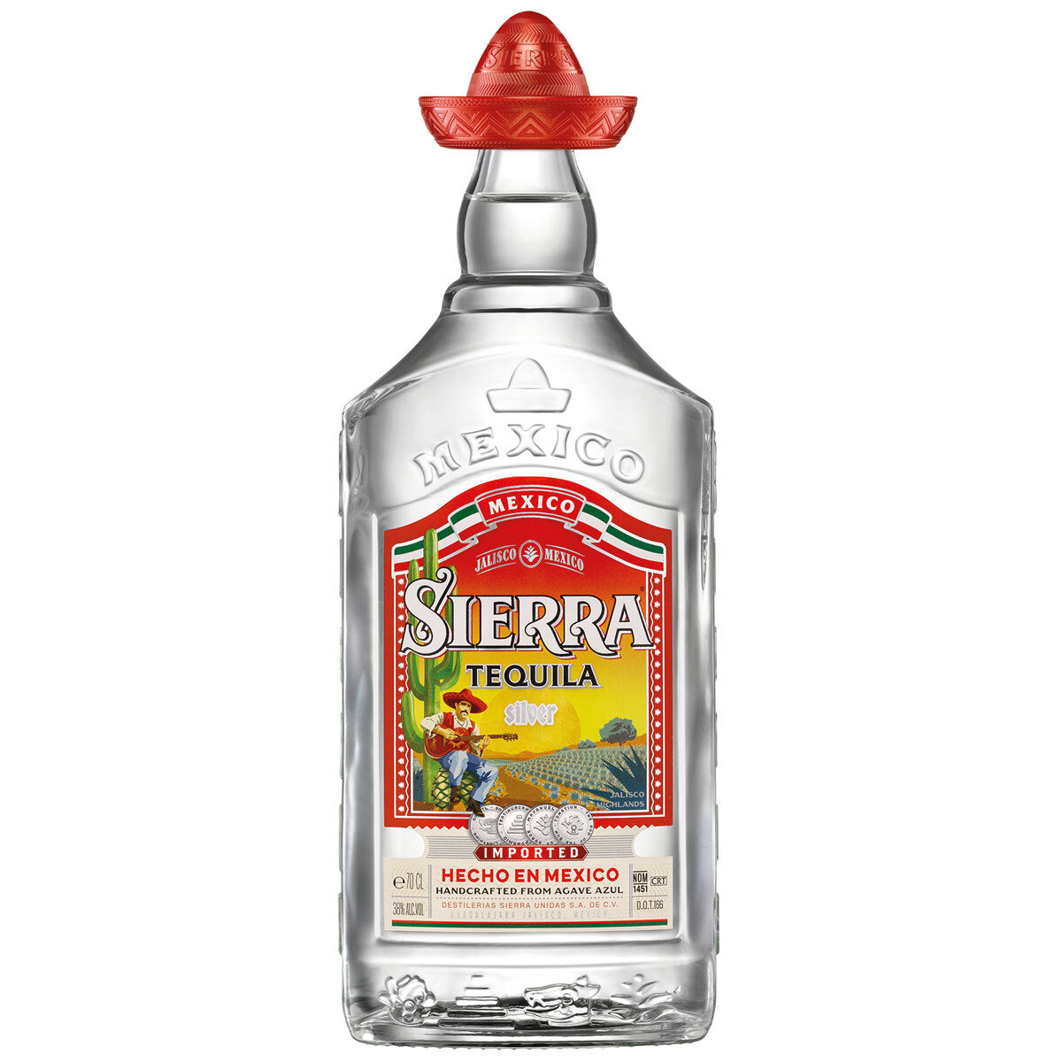 Sierra Tequila Silver 70cl