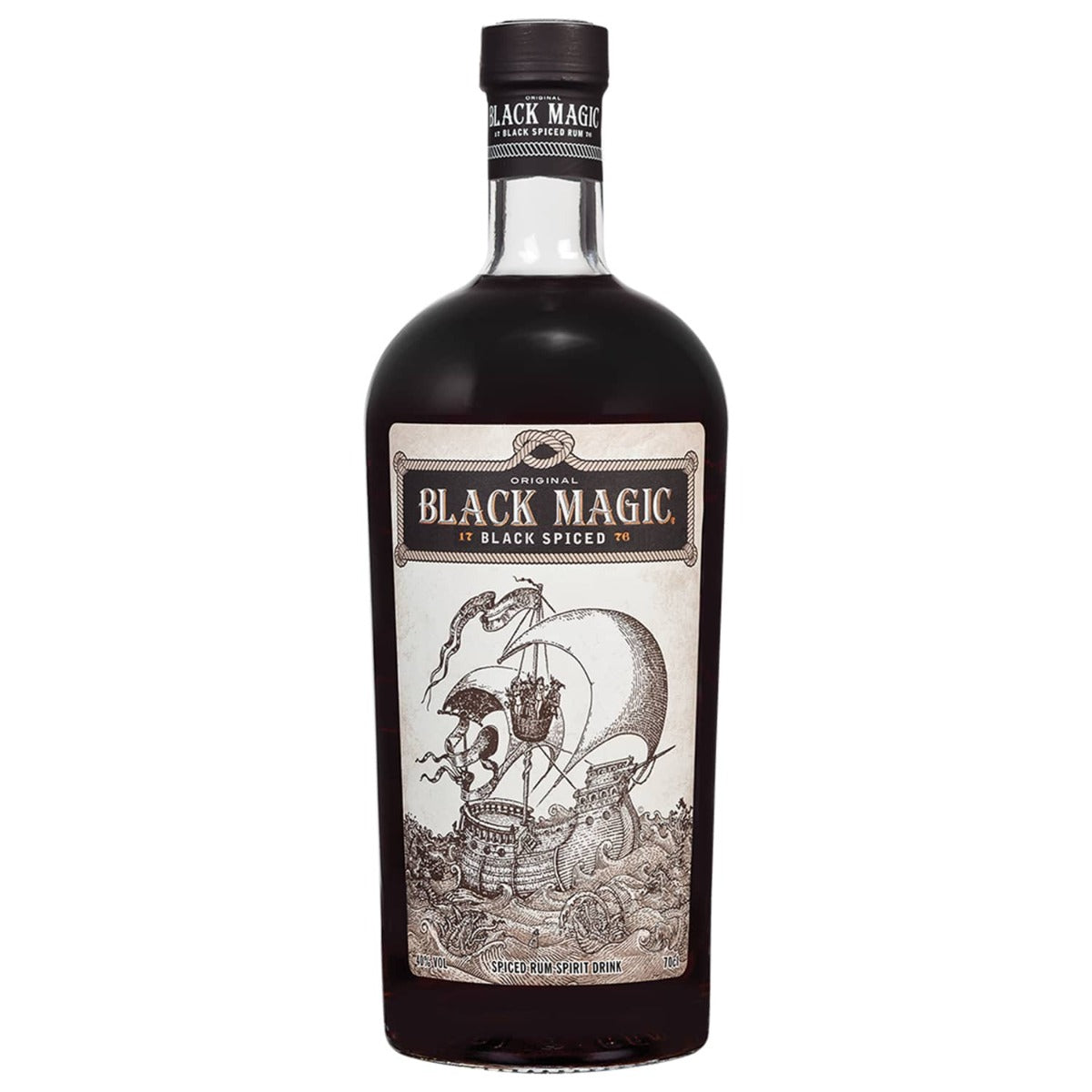 Black Magic Spiced Rum 70cl