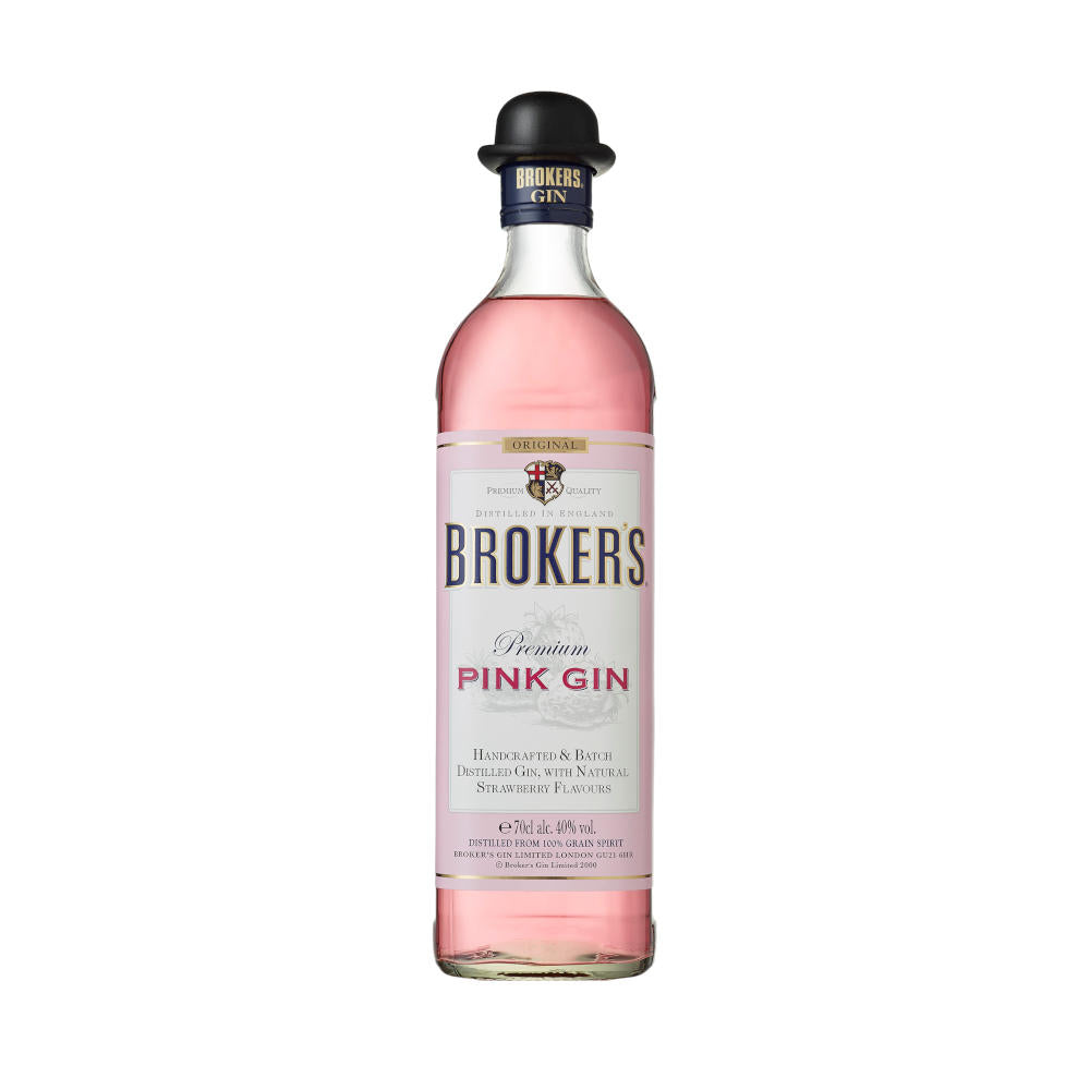 Brokers Pink Gin 70cl