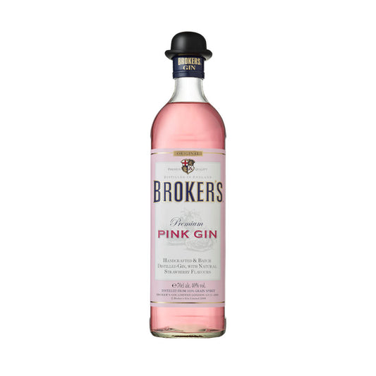 Brokers Pink Gin 70cl