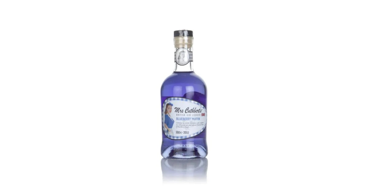 Mrs Cuthbert's Blueberry Muffin Gin Liqueur 50cl