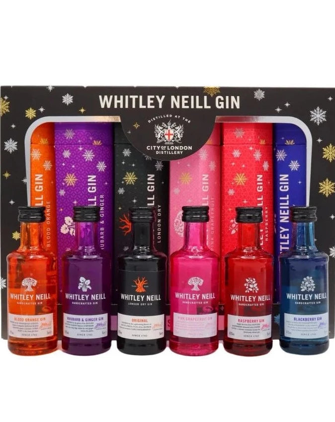 Whitley Neill Cracker Selection 6 x 5cl
