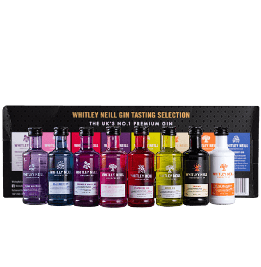 Whitley Neill Tasting Journey Gin Giftset 8x5cl
