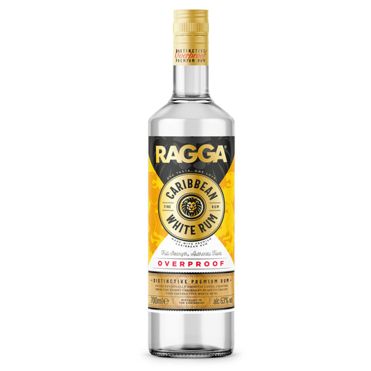 Ragga Overproof White Rum 70cl 63% Abv