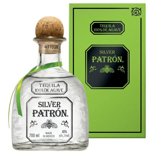 PATRÓN Silver Premium Tequila 70cl 40% Abv