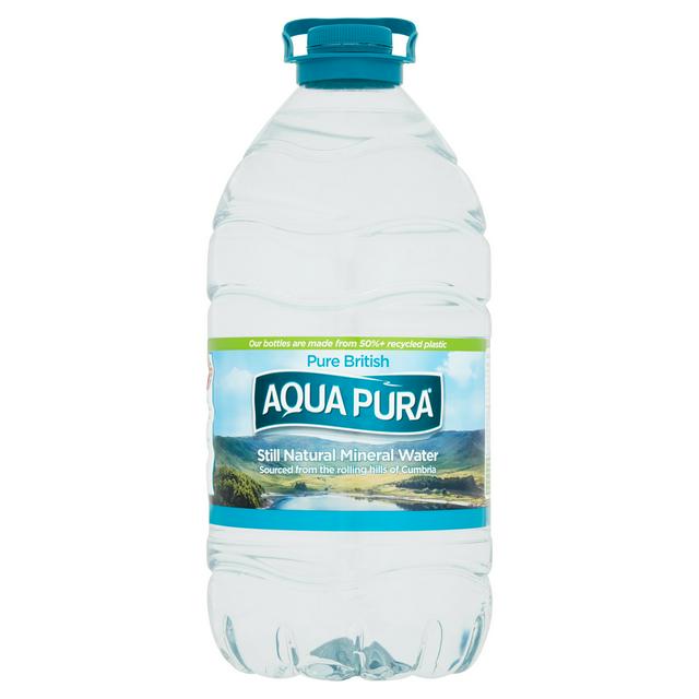Aqua Pura Natural Mineral Water 3 x 5 litres