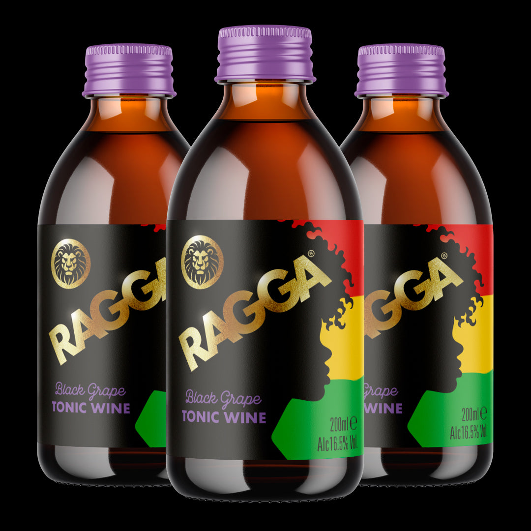 Ragga Tonic Black Grape 3 x 200ml 16.5%