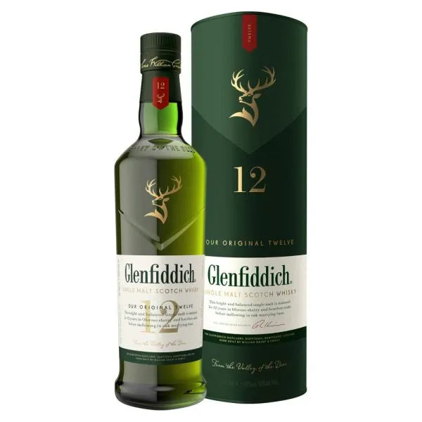 Glenfiddich 12 Year Old Whisky 70cl