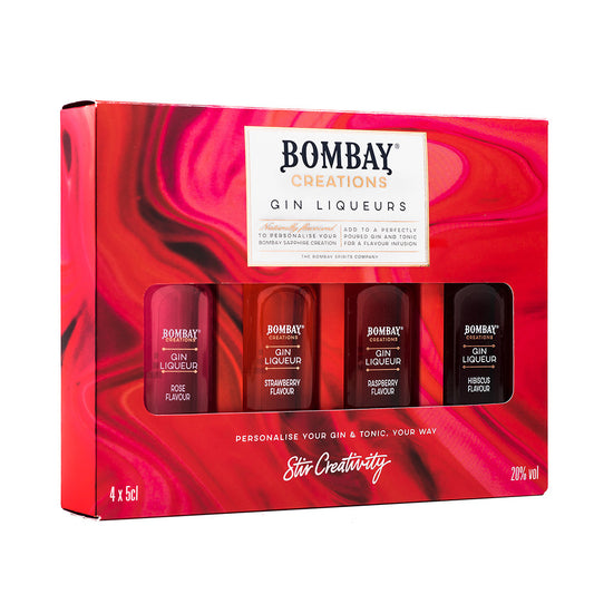 Bombay Sapphire Creations Gin Liqueur 4x5cl Giftset