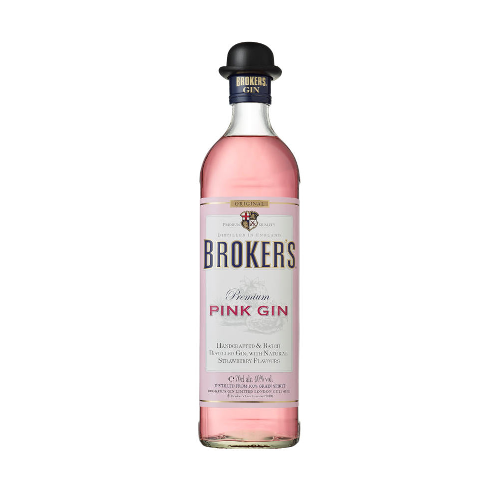 Brokers Pink Gin 70cl