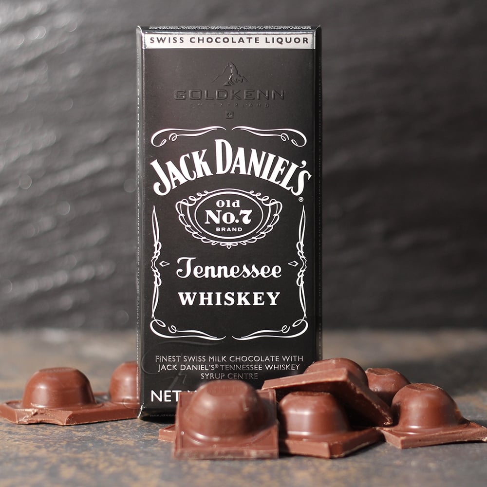 Jack Daniel's Liqueur Chocolate Bar 100g