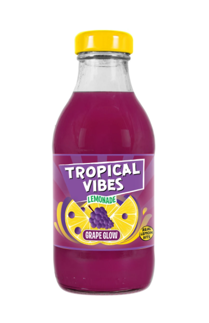 Tropical Vibes Grape Glow Lemonade 15 x 330ml