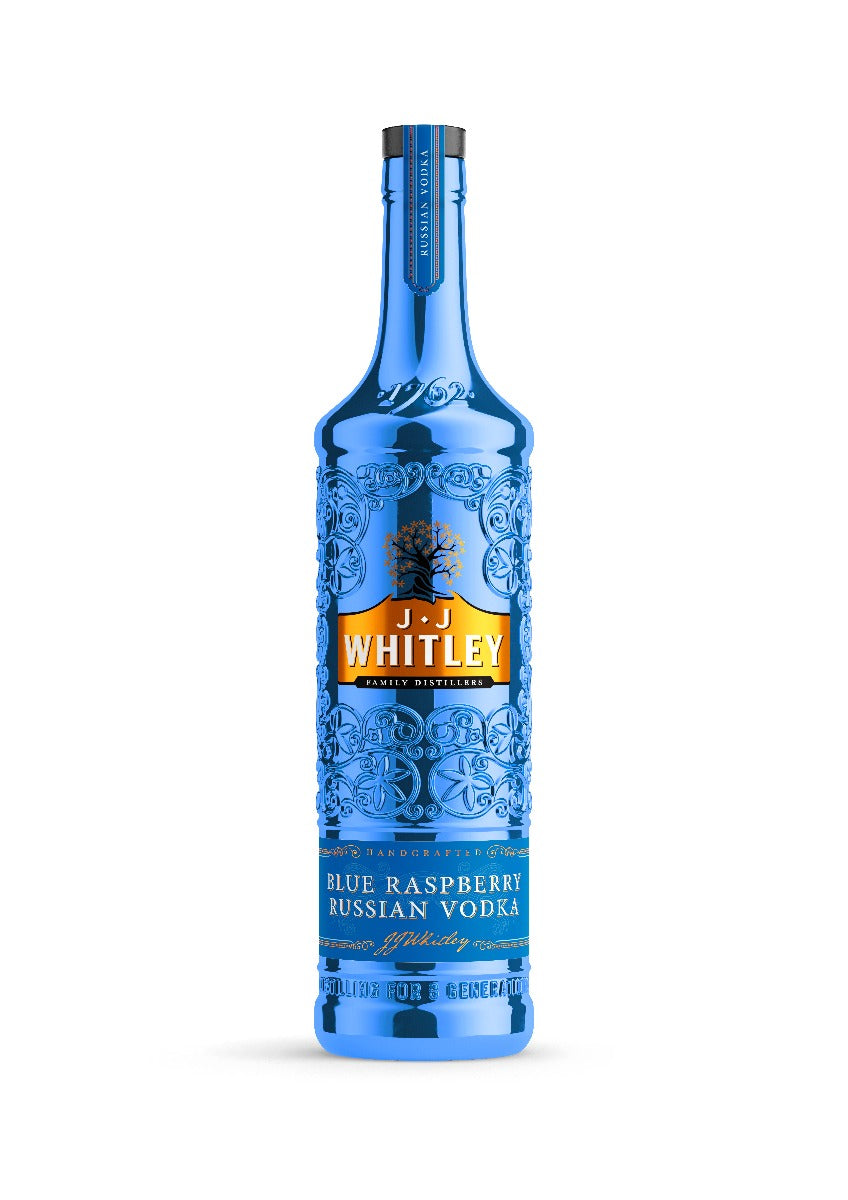 JJ Whitley Blue Raspberry Vodka 70cl