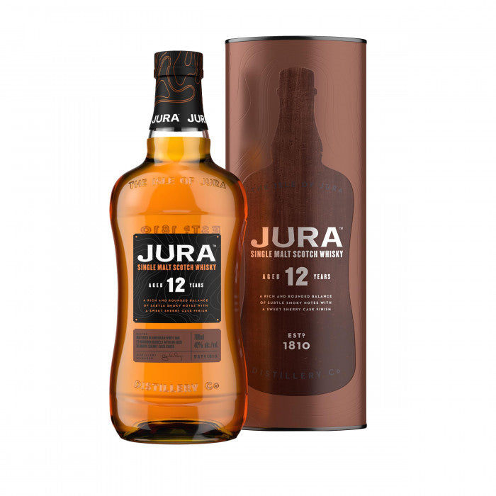 Jura 12 Year Old Single Malt Whisky 70cl
