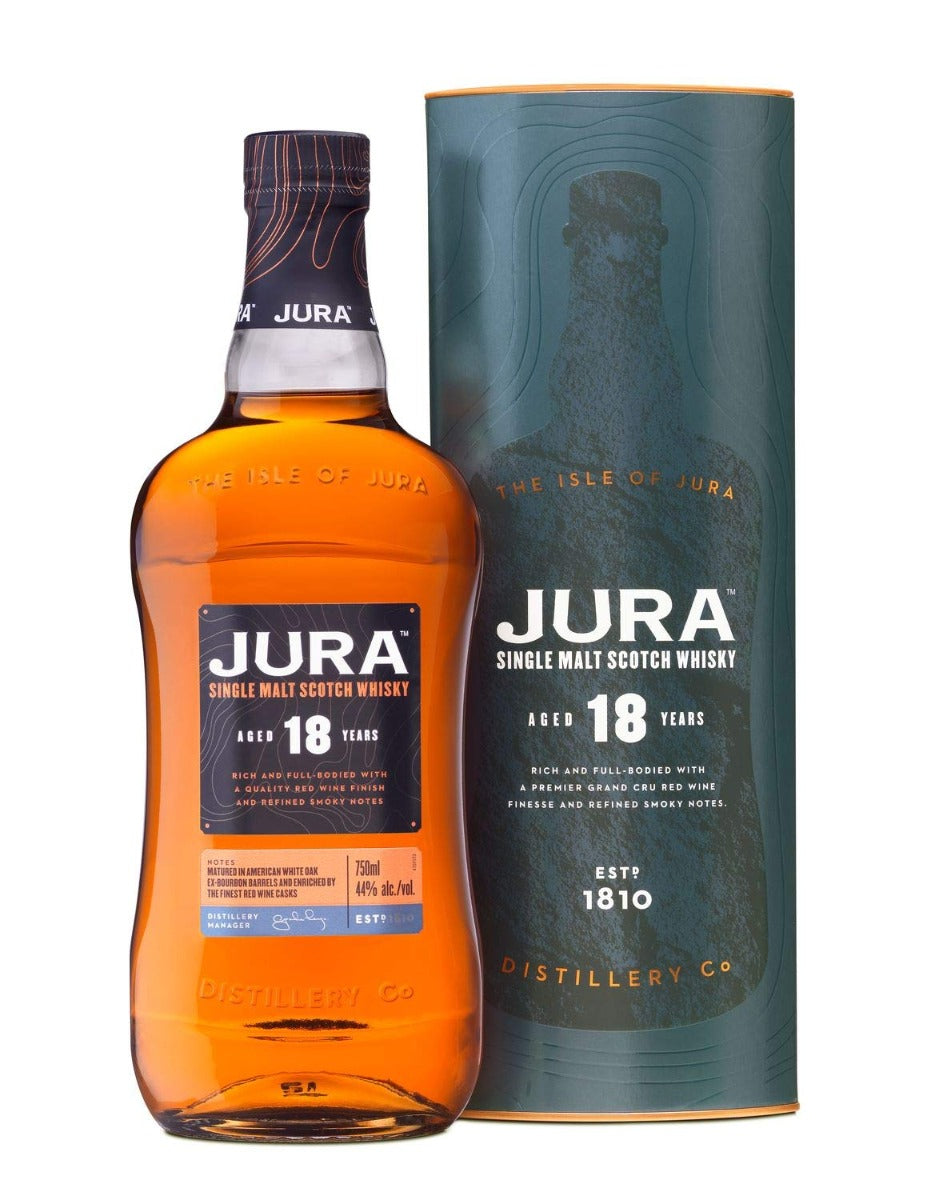 Jura 18 Year Old Single Malt Whisky 70cl