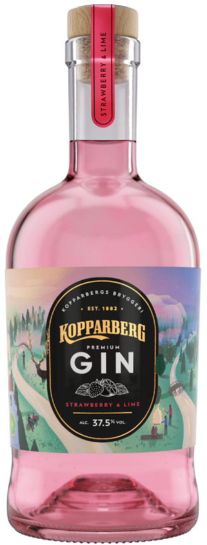 Kopparberg Strawberry & Lime Premium Gin 70cl