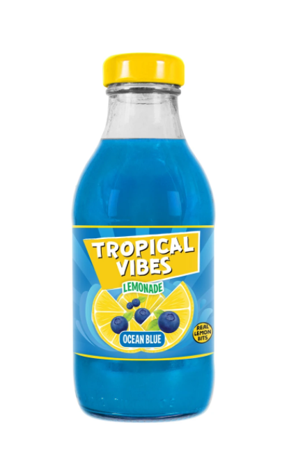 Tropical Vibes Ocean Blue Lemonade 15 x 300ml