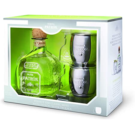 Patron Silver Tequila 70cl Giftpack