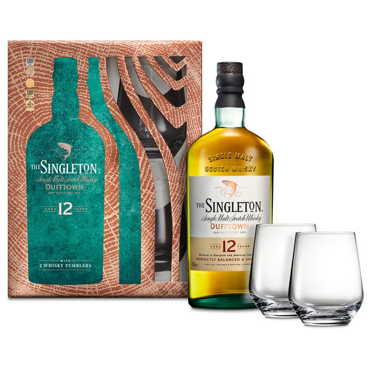 Singleton Dufftown 12 Year Old 70cl Giftset With 2 Glasses