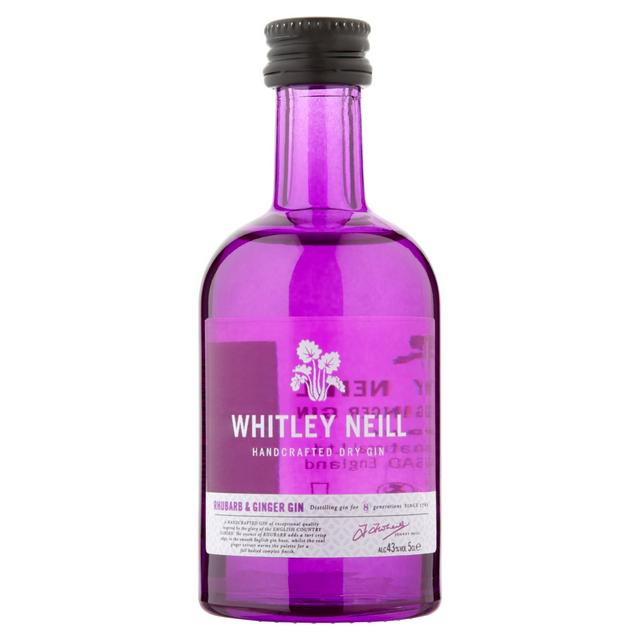 Whitley Neill Rhubarb & Ginger Gin 5cl