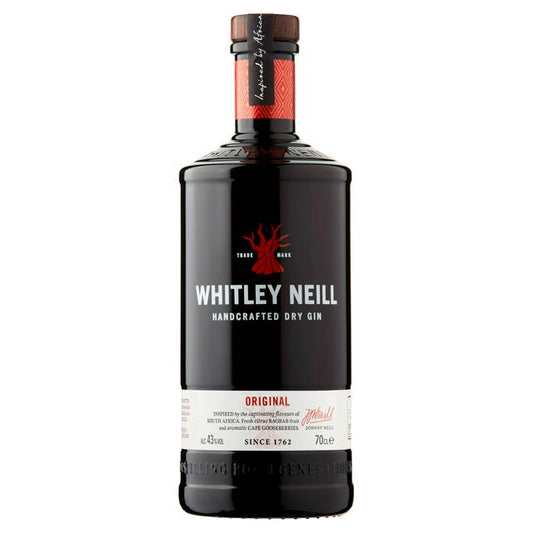 Whitley Neill Handcrafted Dry Gin 70cl